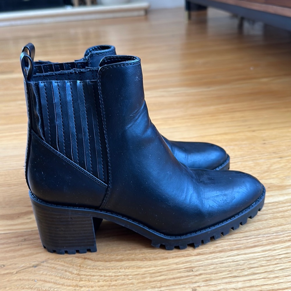 Zara platform booties